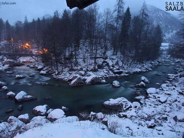 Lofer: Saalach - Teufelssteg