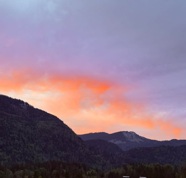 Abendrot- Schönwetter Bot ☺️ Wir wünschen euch all...